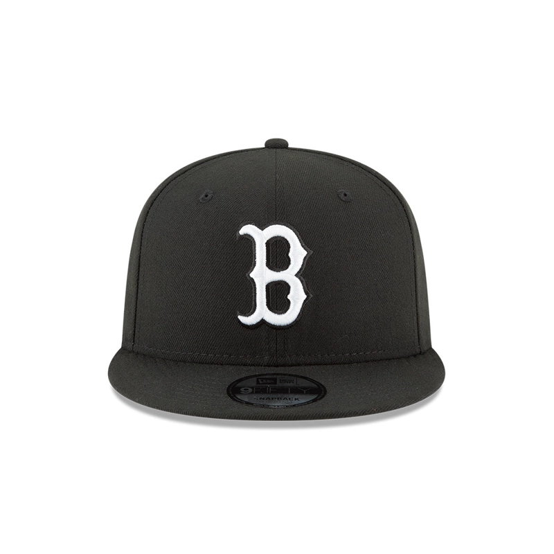 JOCKEY NEW ERA NEGRO BOSTON RED SOX MLB 9FIFTY BLACK - 3