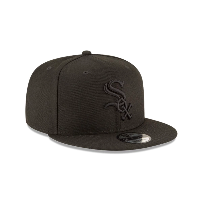 JOCKEY NEW ERA BLANCO CHICAGO WHITE SOX MLB 9FIFTY BLACK - 2