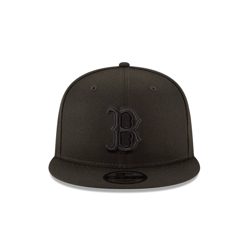 JOCKEY NEW ERA NEGRO BOSTON RED SOX MLB 9FIFTY BLACK - 3