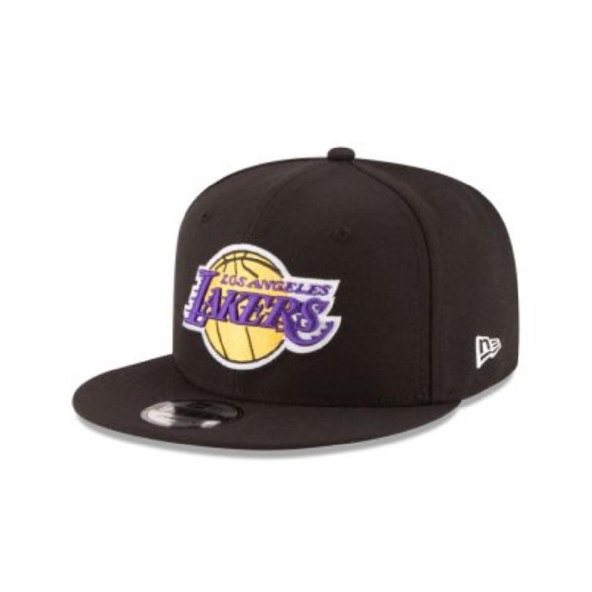 JOCKEY NEW ERA NEGRO LOS ANGELES LAKERS NBA 9FIFTY BLACK - 1