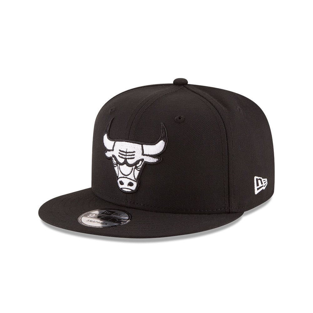 JOCKEY NEW ERA NEGRO CHICAGO BULLS NBA 9FIFTY BLACK - 1