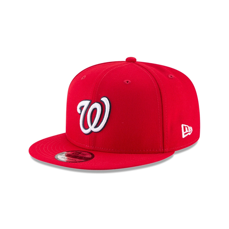 JOCKEY NEW ERA ROJO WASHINGTON NATIONALS MLB 9FIFTY RED - 1