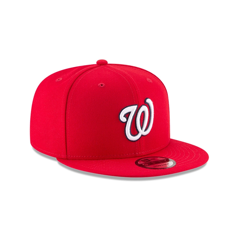 JOCKEY NEW ERA ROJO WASHINGTON NATIONALS MLB 9FIFTY RED - 2