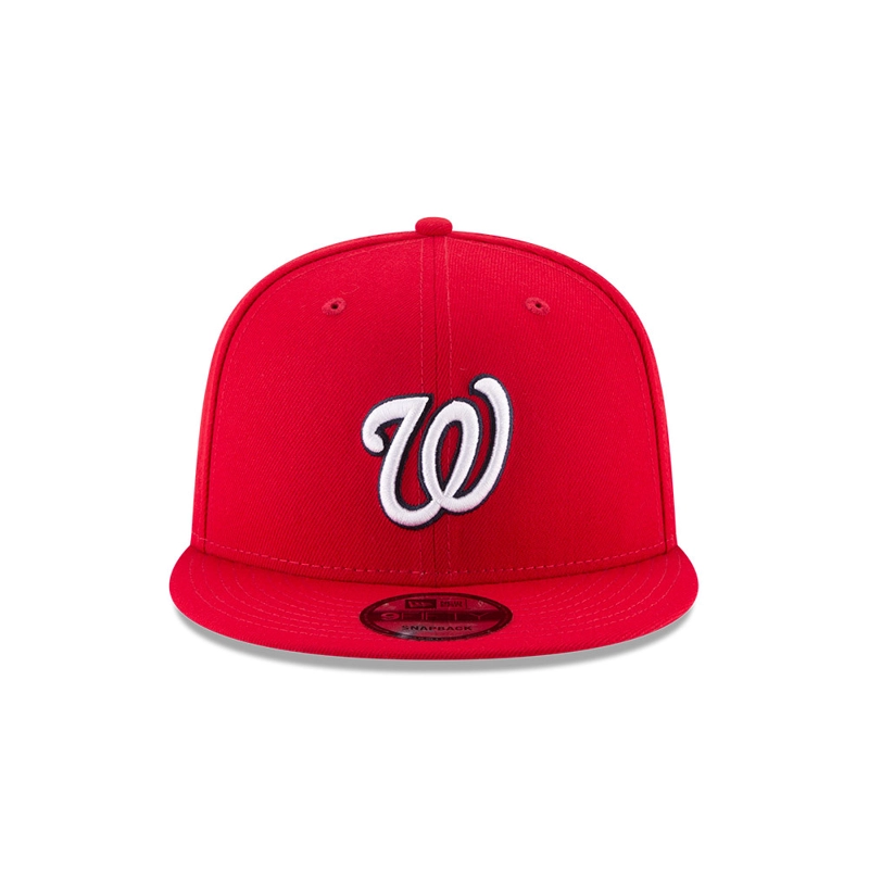 JOCKEY NEW ERA ROJO WASHINGTON NATIONALS MLB 9FIFTY RED - 3