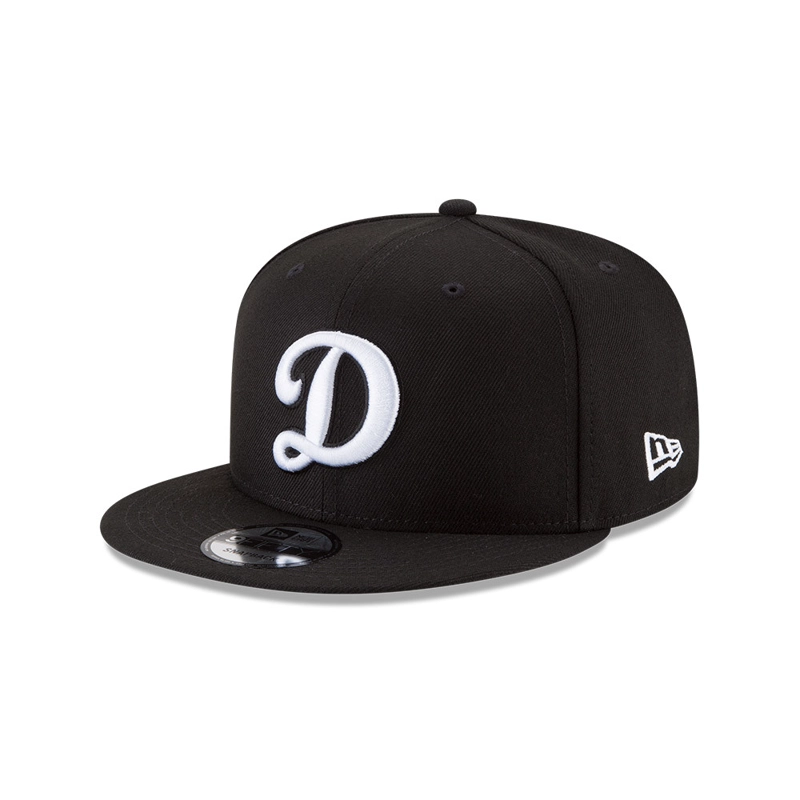 JOCKEY NEW ERA NEGRO LOS ANGELES DODGERS MLB 9FIFTY BLACK - 1