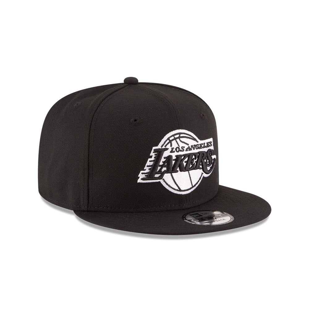 JOCKEY NEW ERA NEGRO LOS ANGELES LAKERS NBA 9FIFTY BLACK - 2