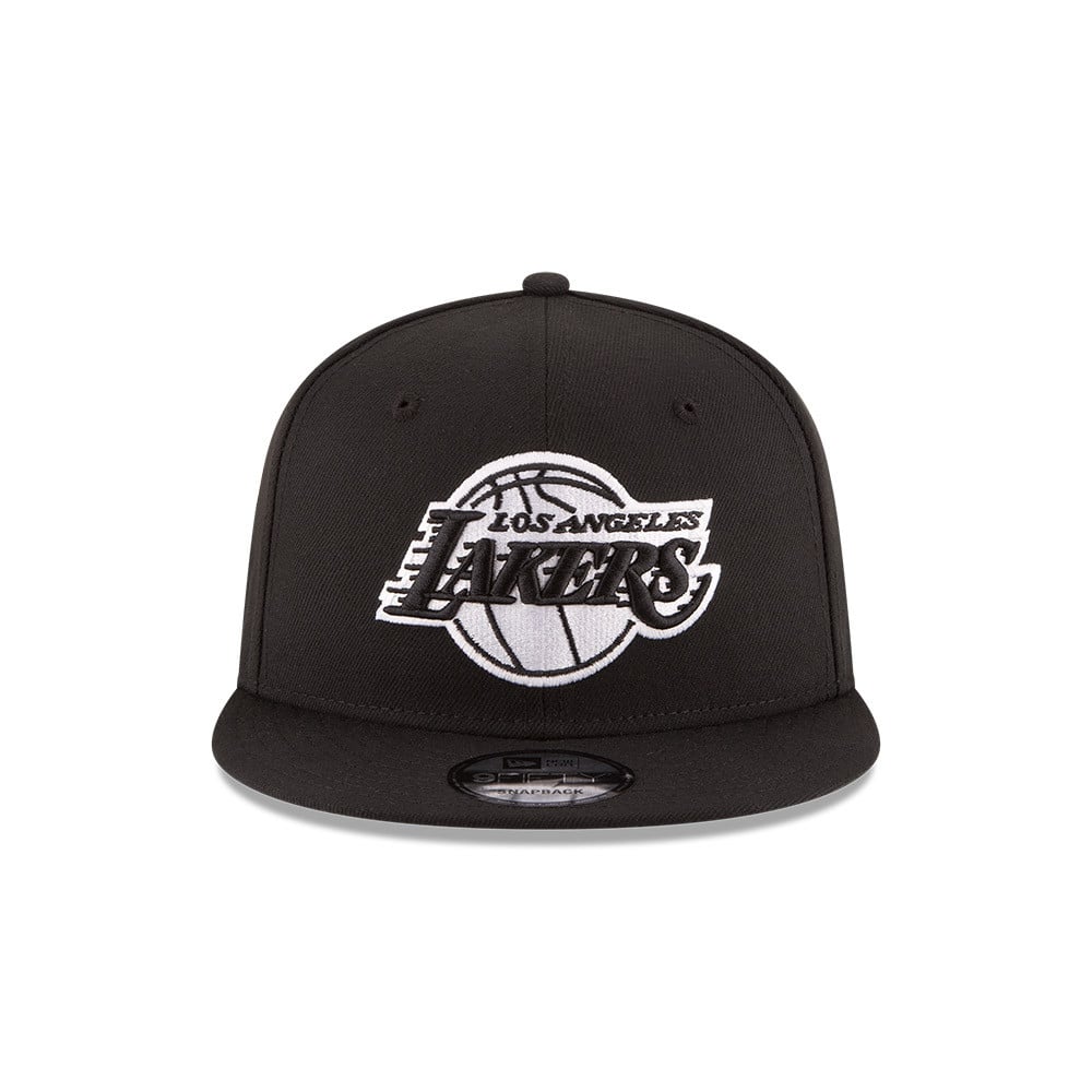 JOCKEY NEW ERA NEGRO LOS ANGELES LAKERS NBA 9FIFTY BLACK - 3