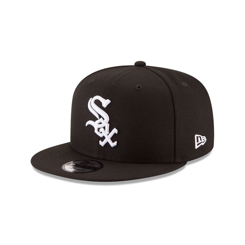 JOCKEY NEW ERA NEGRO CHICAGO WHITE SOX MLB 9FIFTY BLACK - 1