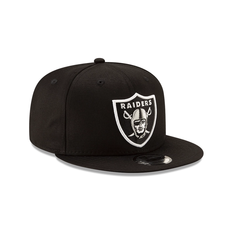 JOCKEY NEW ERA NEGRO LAS VEGAS RAIDERS NFL 9FIFTY BLACK - 2
