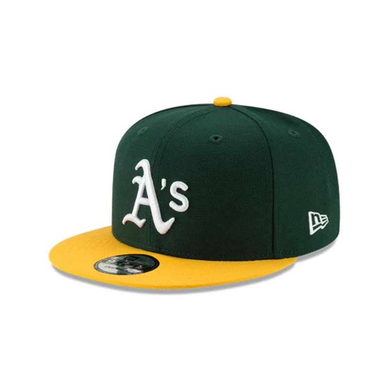 JOCKEY OAKLAND ATHLETICS MLB 9FIFTY GREEN - 1