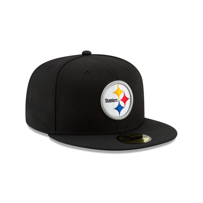 JOCKEY PITTSBURGH STEELERS NFL 59FIFTY BLACK NEW ERA - 2