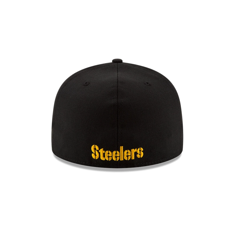 JOCKEY PITTSBURGH STEELERS NFL 59FIFTY BLACK NEW ERA - 4