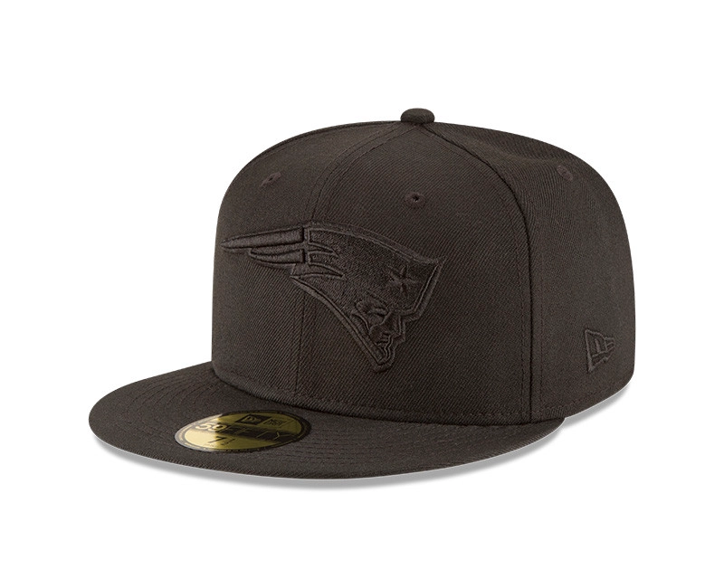 JOCKEY NEW ENGLAND PATRIOTS NFL 59FIFTY BLACK - 1