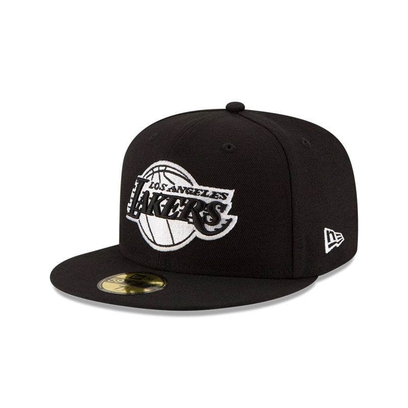 GORRA LOS ANGELES LAKERS NBA 59FIFTY NEGRO - 1
