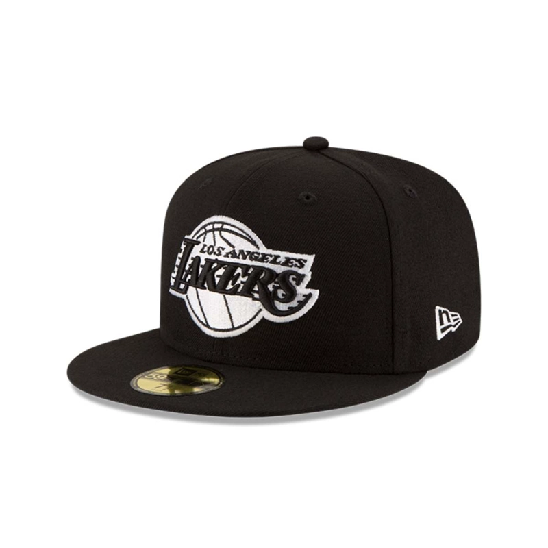 GORRA LOS ANGELES LAKERS NBA 59FIFTY NEGRO - 1