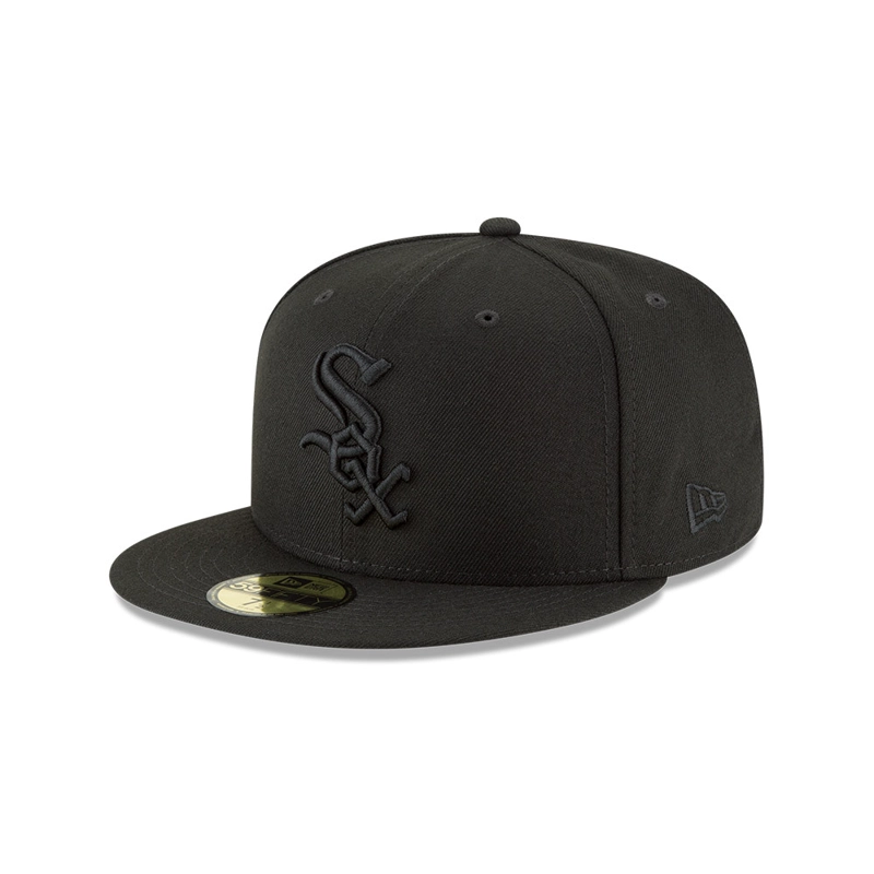 GORRA CHICAGO WHITE SOX MLB 59FIFTY NEGRO - 1