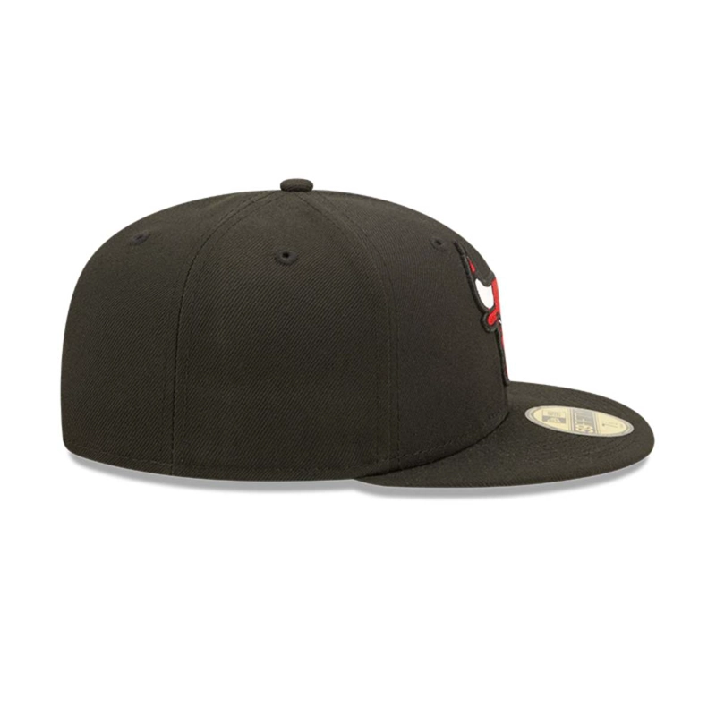 GORRA CHICAGO BULLS NBA 59FIFTY NEGRO - 6