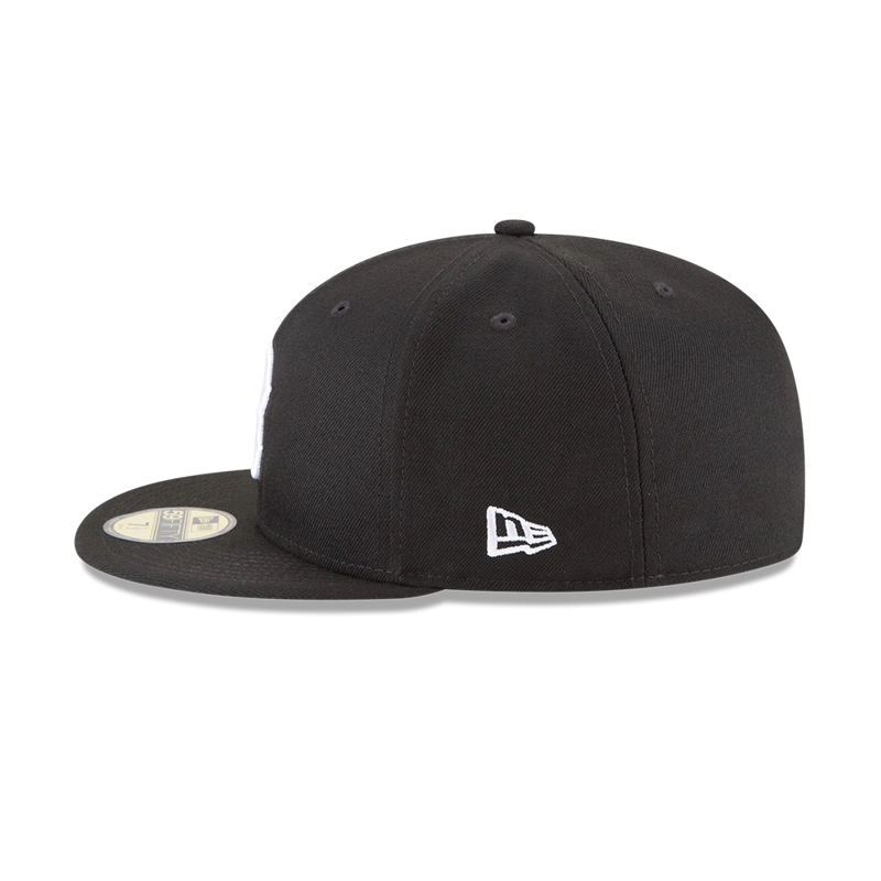 JOCKEY NEW ERA NEGRO BOSTON RED SOX MLB 59FIFTY BLACK - 5