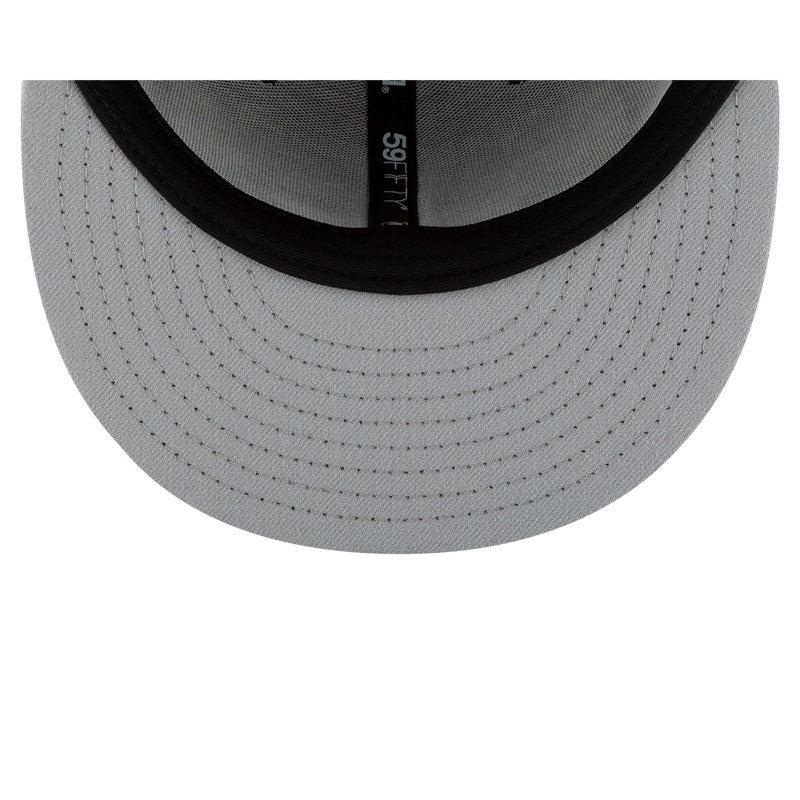 JOCKEY NEW ERA NEGRO BOSTON RED SOX MLB 59FIFTY BLACK - 6