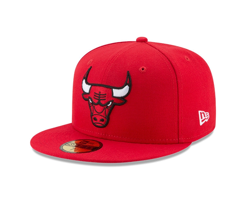 GORRA CHICAGO BULLS NBA 59FIFTY ROJO - 1