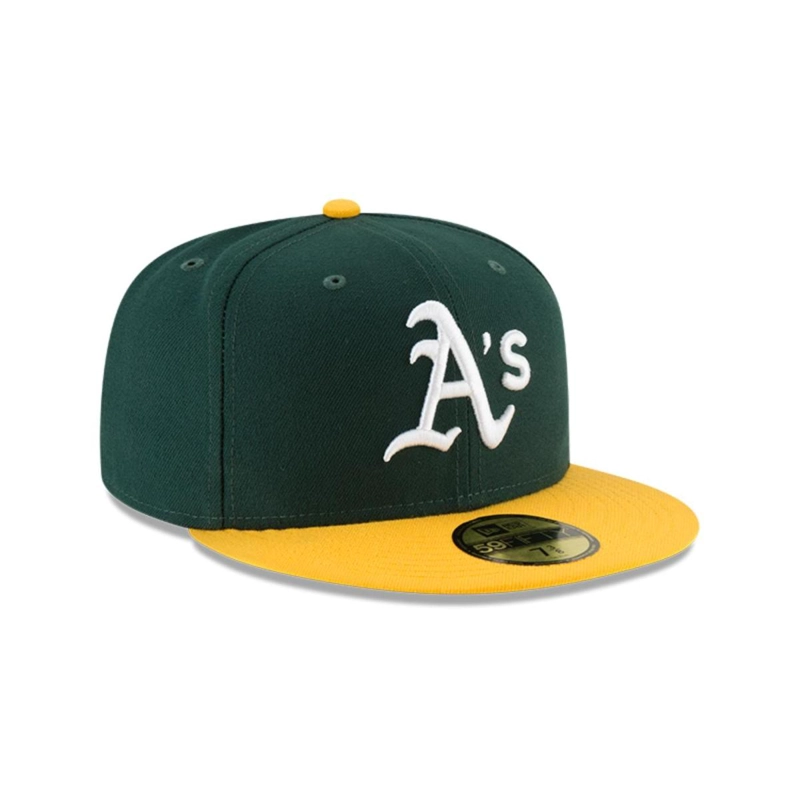 JOCKEY NEW ERA VERDE OAKLAND ATHLETICS MLB 59FIFTY GREEN - 2