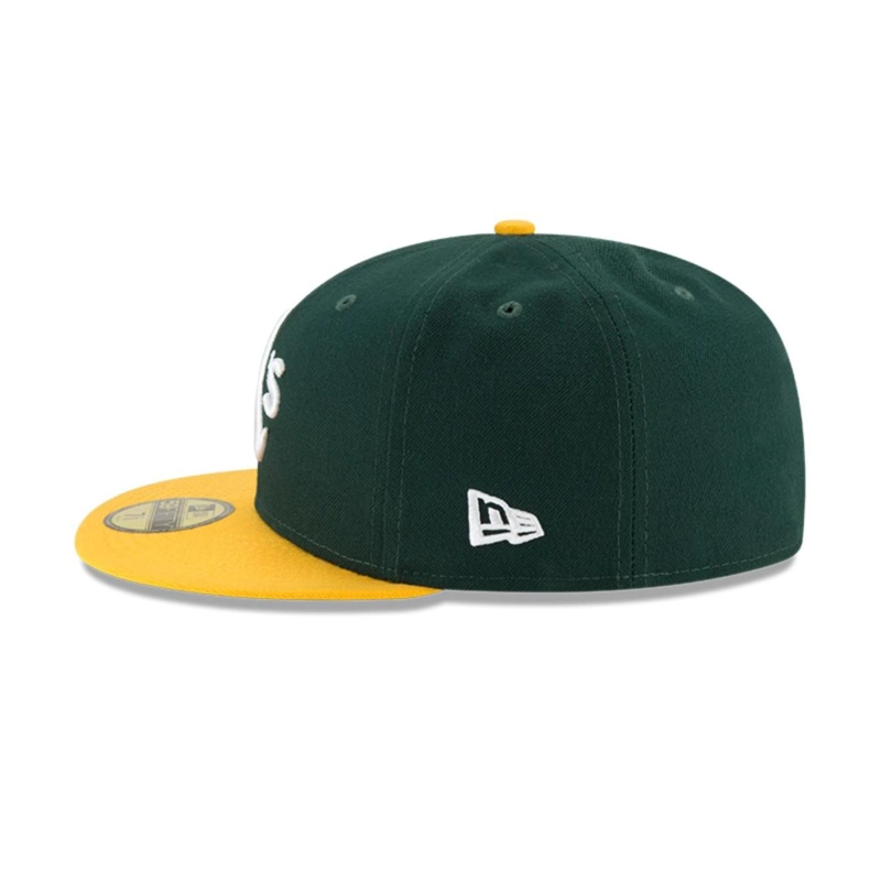 JOCKEY NEW ERA VERDE OAKLAND ATHLETICS MLB 59FIFTY GREEN - 4