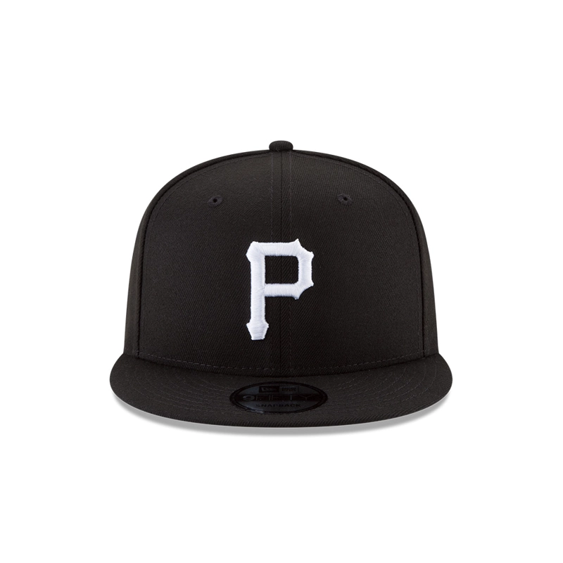 JOCKEY NEW ERA NEGRO PITTSBURGH PIRATES MLB 9FIFTY BLACK - 3