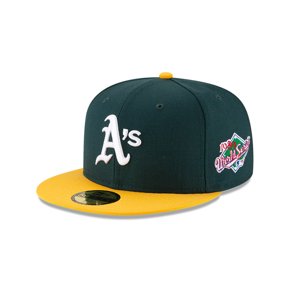 JOCKEY NEW ERA VERDE OAKLAND ATHLETICS MLB 59FIFTY GREEN - 1