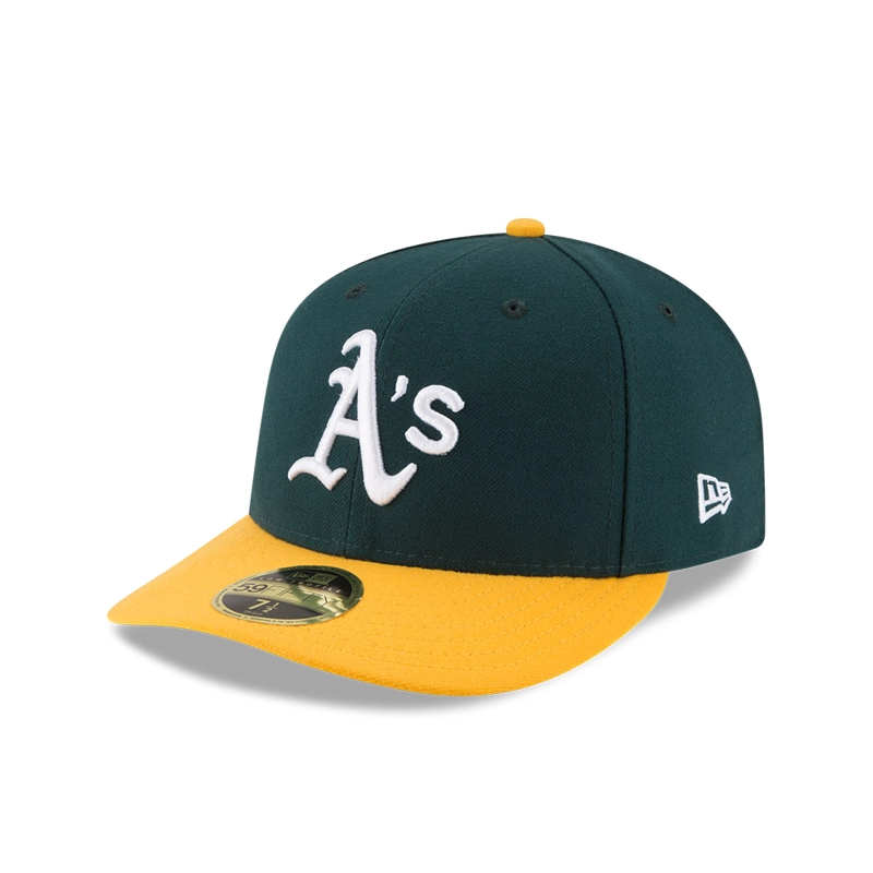 JOCKEY OAKLAND ATHLETICS MLB 59FIFTY LOW PROFILE VERDE - 1