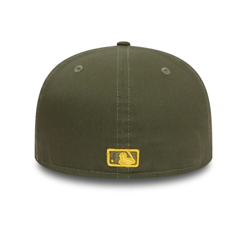 GORRA NEW ERA VERDE LOS ANGELES DODGERS MLB 59FIFTY LEAGUE ESSENTIAL GREEN - 4