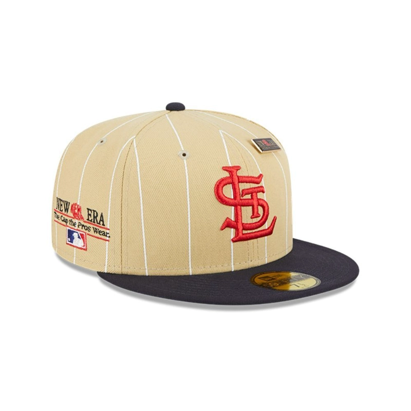 GORRA SAINT LOUIS CARDINALS MLB 59FIFTY BEIGE NEW ERA - 1