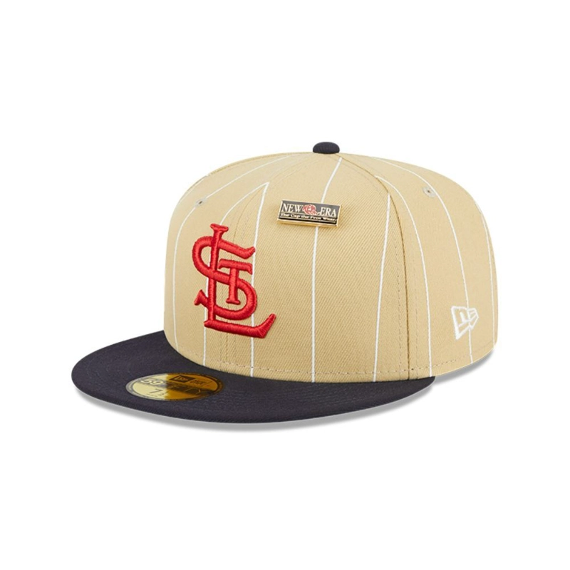 GORRA SAINT LOUIS CARDINALS MLB 59FIFTY BEIGE NEW ERA - 2