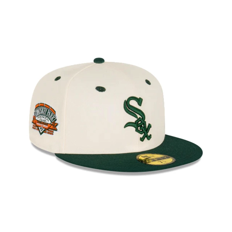 GORRA 59FIFTY CHICAGO BLANCO SOX MLB RUSTY CHROME BLANCO NEW ERA - 1
