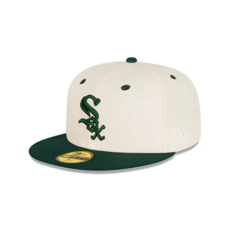 GORRA 59FIFTY CHICAGO BLANCO SOX MLB RUSTY CHROME BLANCO NEW ERA - 2
