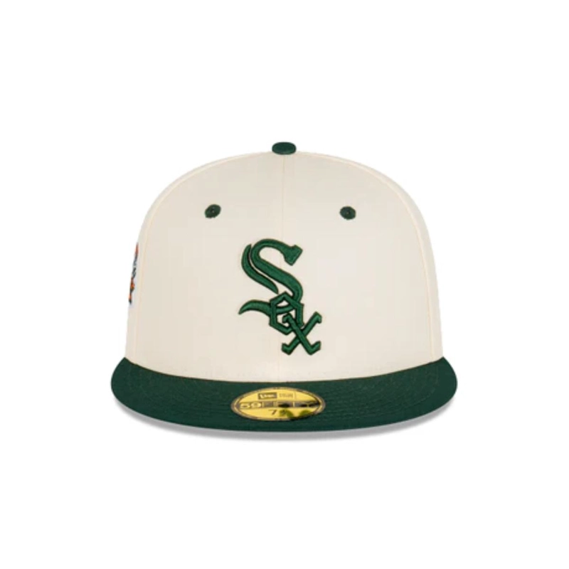 GORRA 59FIFTY CHICAGO BLANCO SOX MLB RUSTY CHROME BLANCO NEW ERA - 3