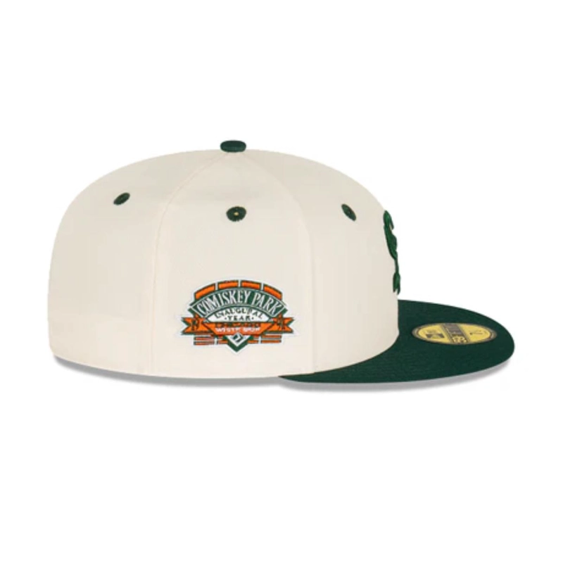 GORRA 59FIFTY CHICAGO BLANCO SOX MLB RUSTY CHROME BLANCO NEW ERA - 4