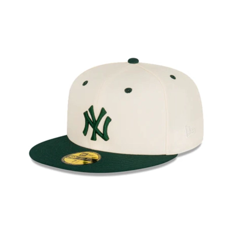GORRA 59FIFTY MLB NEW YORK YANKEES RUSTY BLANCO - 2