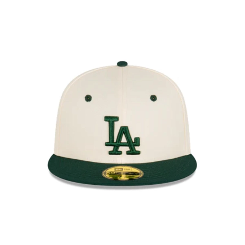 GORRA 59FIFTY MLB LOS ANGELES DODGERS SIDE PATCH BLANCO - 3