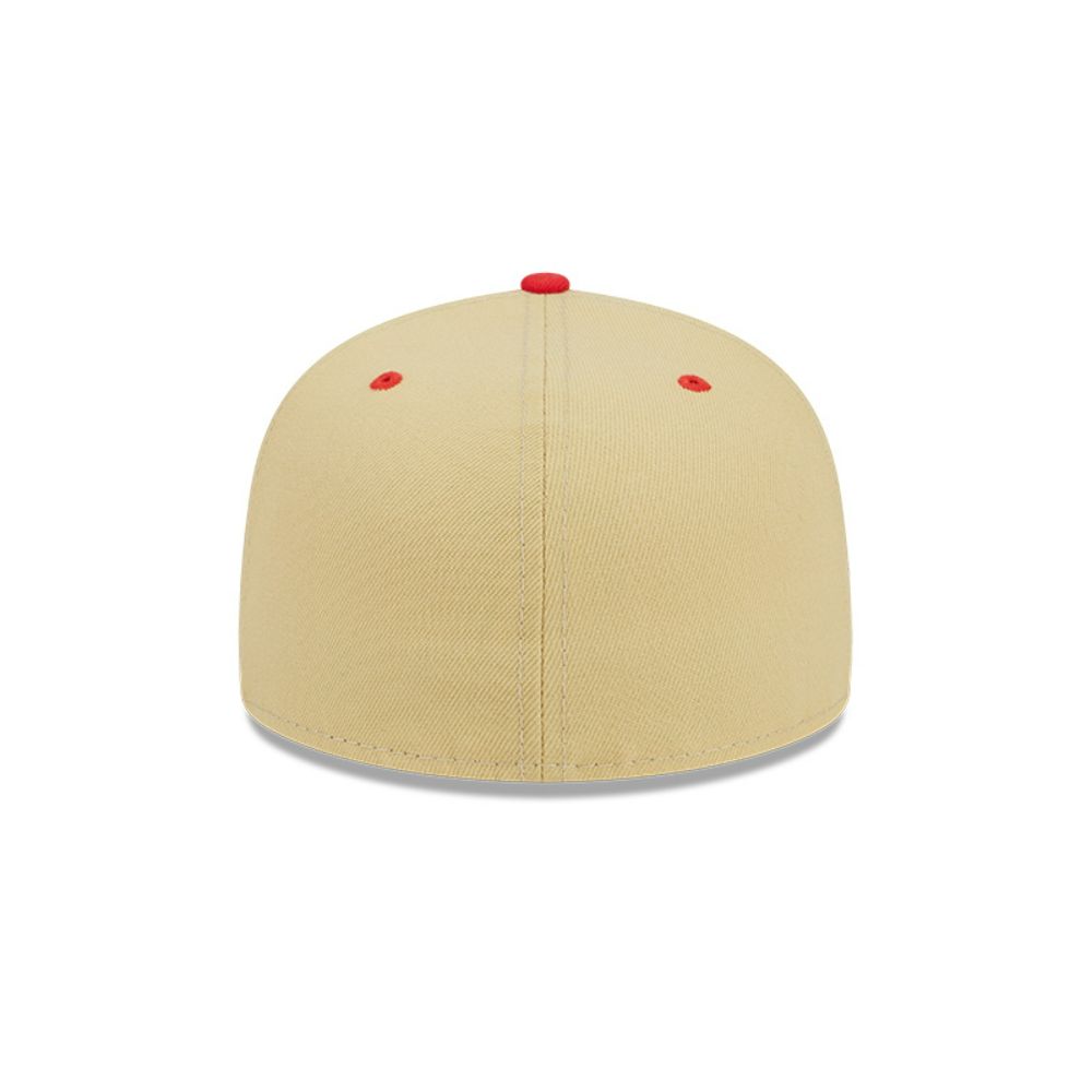 GORRA CHICAGO BULLS NBA 59FIFTY BEIGE NEW ERA - 4