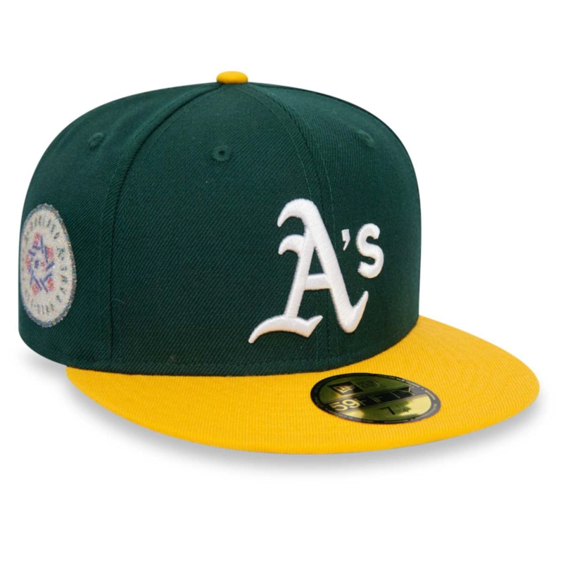JOCKEY NEW ERA VERDE OAKLAND ATHLETICS MLB 59FIFTY GREEN - 1