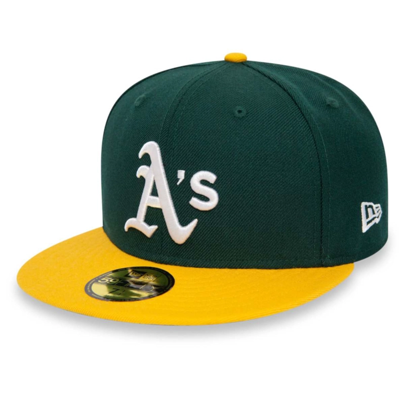 JOCKEY NEW ERA VERDE OAKLAND ATHLETICS MLB 59FIFTY GREEN - 2