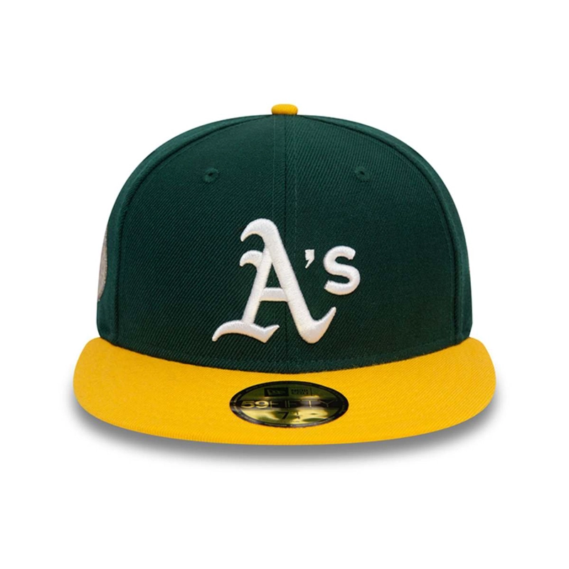 JOCKEY NEW ERA VERDE OAKLAND ATHLETICS MLB 59FIFTY GREEN - 3