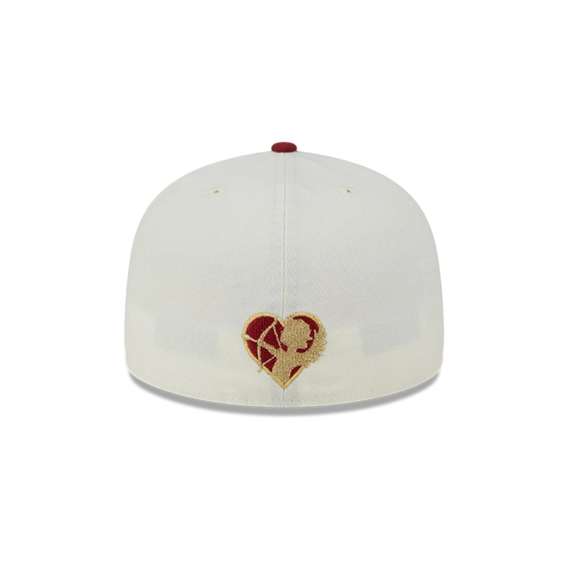 GORRA BOSTON ROJO SOX MLB 59FIFTY BLANCO NEW ERA - 5