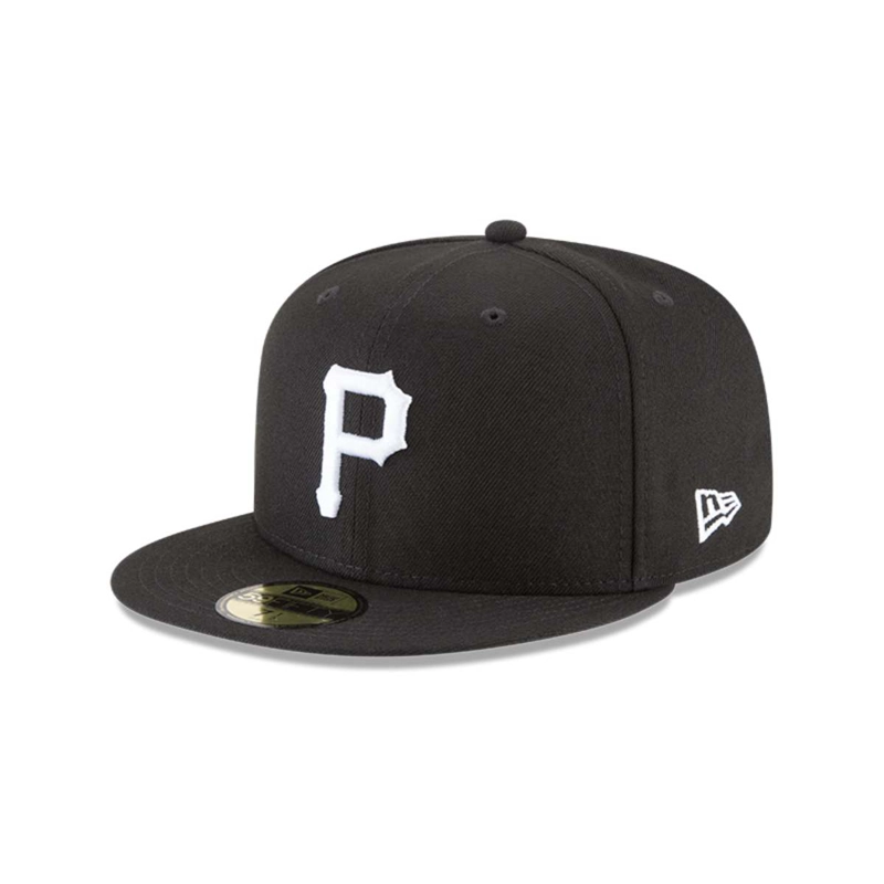 GORRA NEW ERA NEGRO 59FIFTY MLB PITTSBURGH PIRATES BASIC ASSORTED BLACK - 1