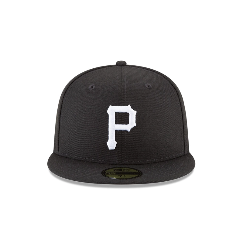 GORRA 59FIFTY MLB PITTSBURGH PIRATES BASIC ASSORTED NEGRO - 2