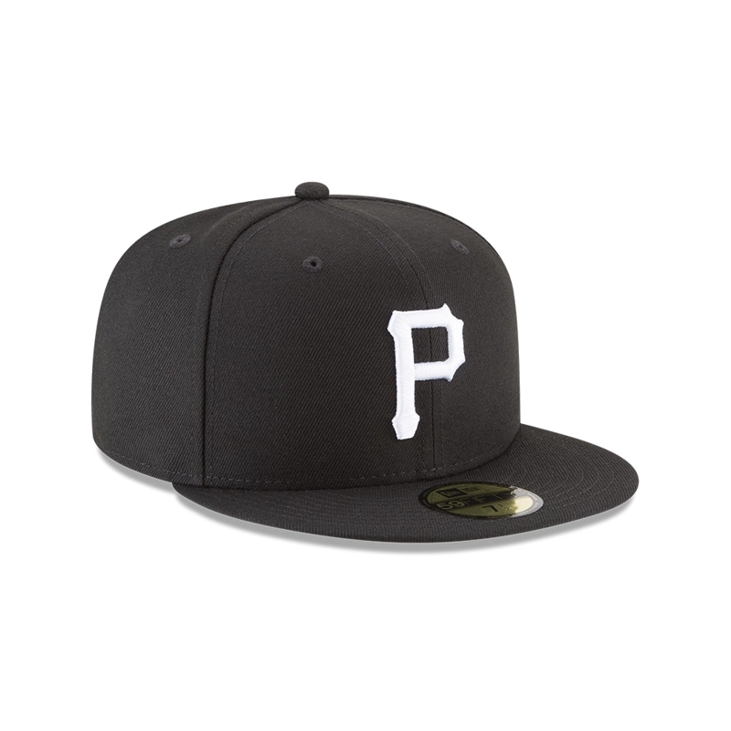 GORRA 59FIFTY MLB PITTSBURGH PIRATES BASIC ASSORTED NEGRO - 3