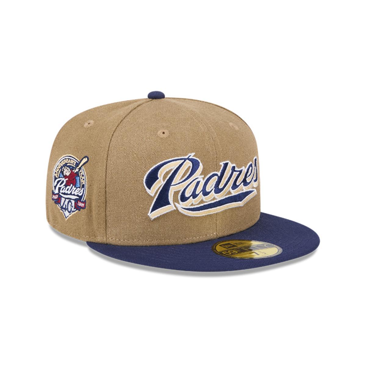 GORRO 59FIFTY MLB SAN DIEGO PADRES CANVAS CROWN BEIGE - 1