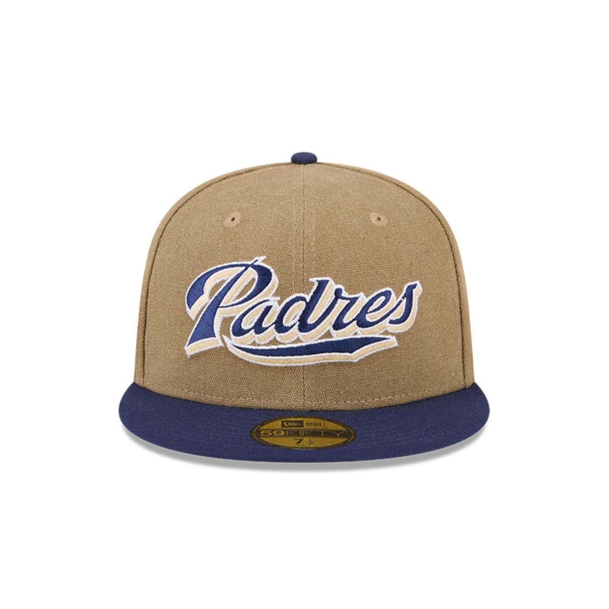 GORRO 59FIFTY MLB SAN DIEGO PADRES CANVAS CROWN BEIGE - 3