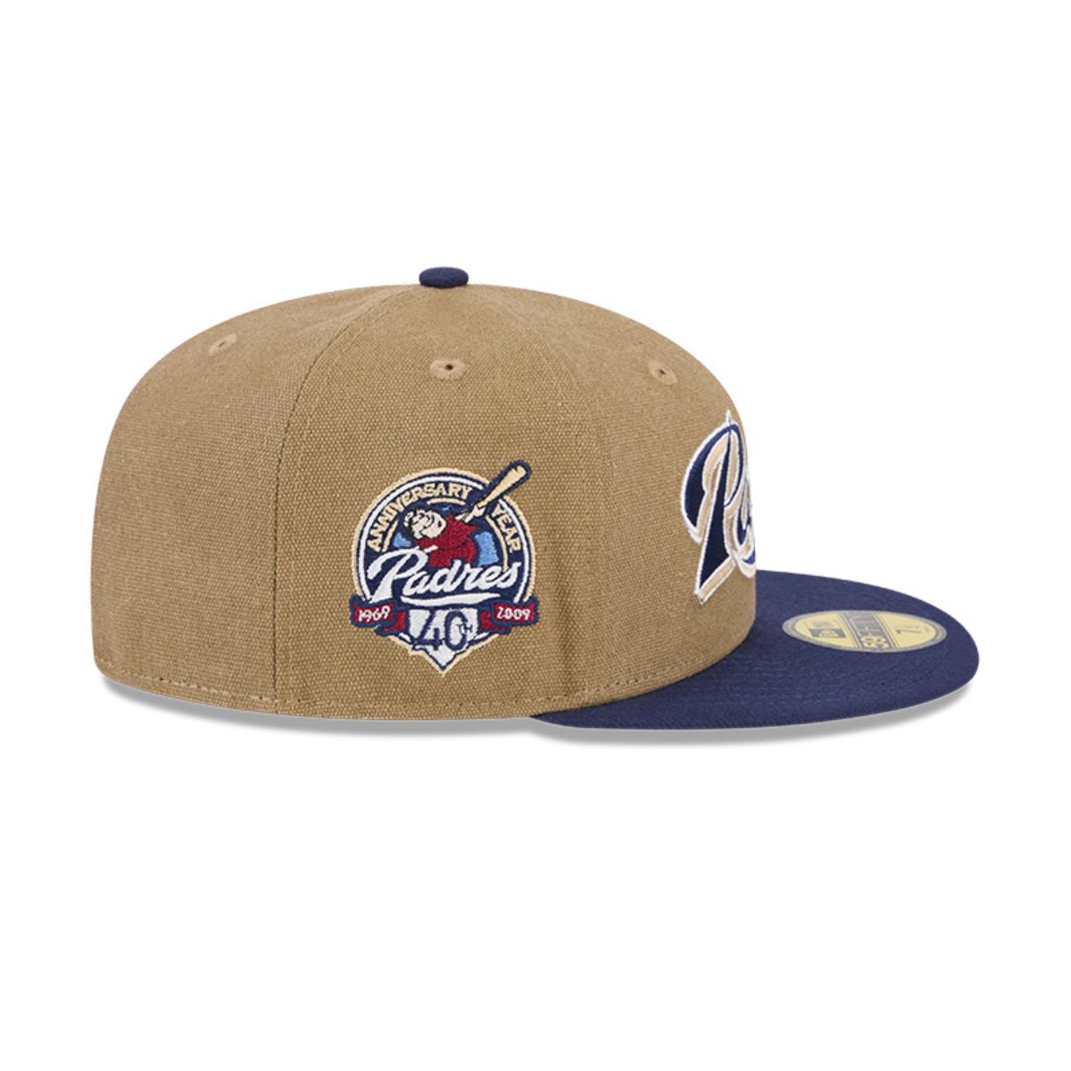 GORRO 59FIFTY MLB SAN DIEGO PADRES CANVAS CROWN BEIGE - 4