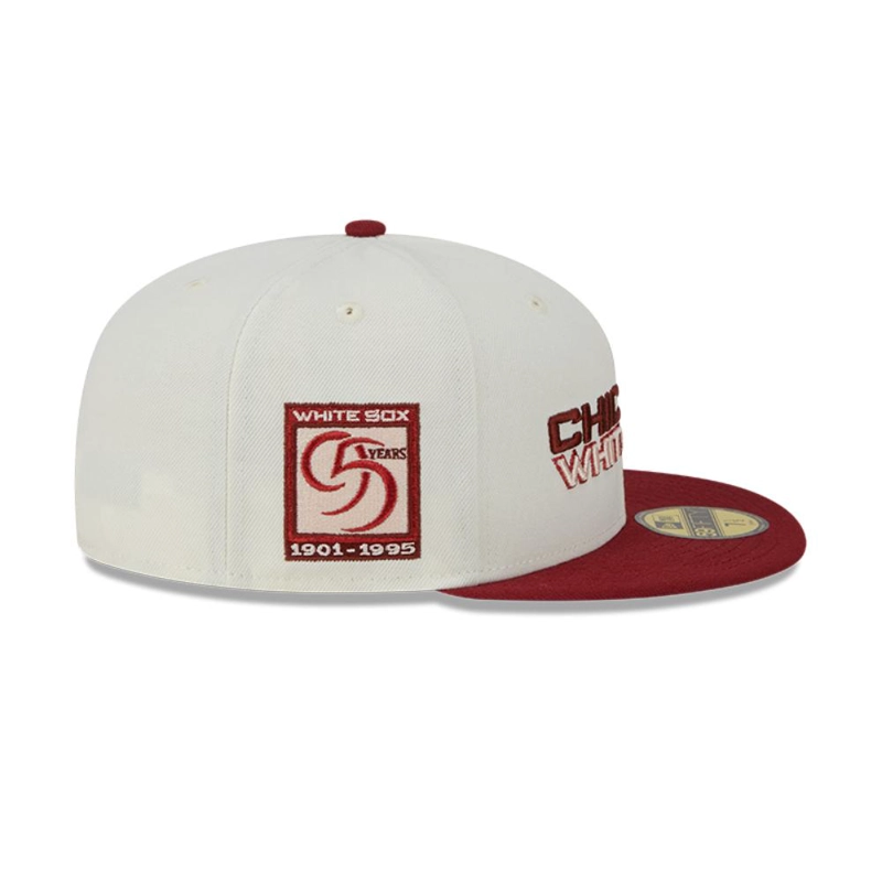 GORRA CHICAGO WHITE SOX MLB 59FIFTY WHITE NEW ERA - 4